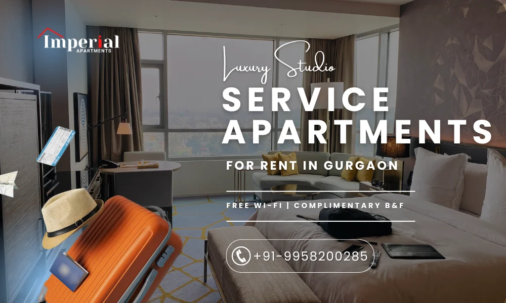 Luxury Studio Service Apartments for Rent in Gurgaon